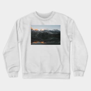 Mountain Mirror - Landscape Photography Crewneck Sweatshirt